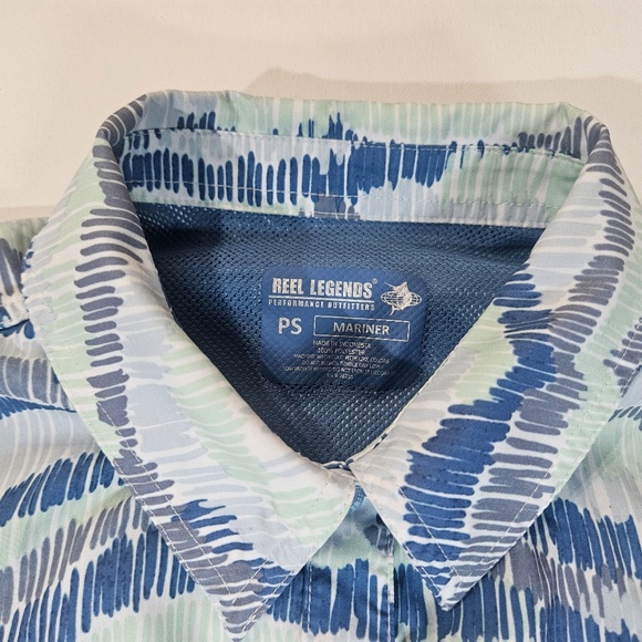 Reel Legends Shirt Womens Petite Small Mariner Sleeveless Outdoor Fishing Top - Picture 4 of 6